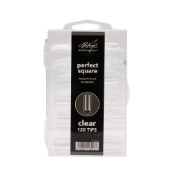 Perfect Square CLEAR Tips (120pcs/box)