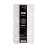 Tapered Square CLEAR Tips (504sts/doos)