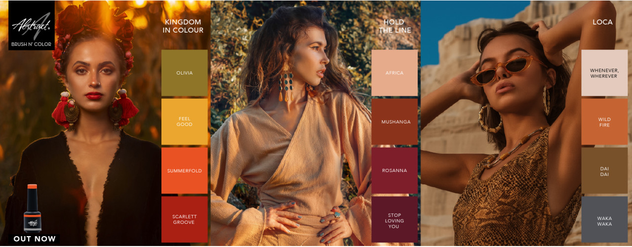 Brush 'n color banner kingdom in colour hold the line loca