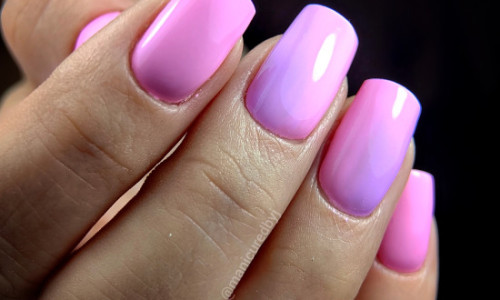 Nail art tutorial: Hot, Cool & Vicious Ombré