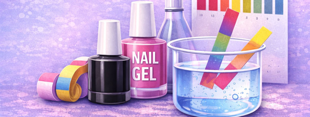 MYTHE: “Je kan de pH van een nagel gel meten met lakmoespapier