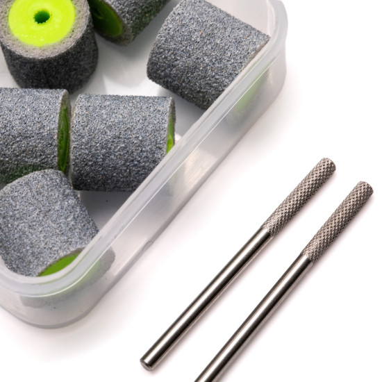 Buffer Band COARSE 120grit, Abstract (10pcs+2 holders)