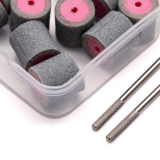 Buffer Bands COARSE 180grit, Abstract (10pcs+2 holders)