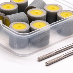 Buffer Band FINE 240grit, Abstract (10pcs+2 holders)