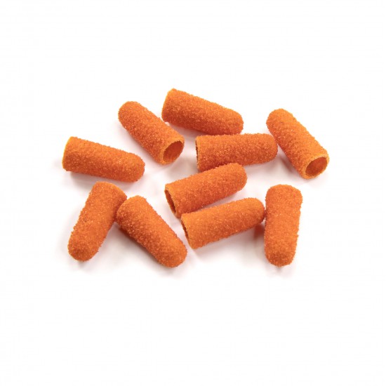 Abrasive Caps Orange Conical COARSE 5mm (10pcs)
