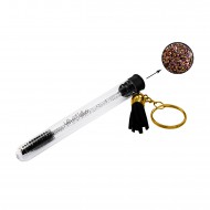 Lash Brush Keychain SPARKLE BRONZE