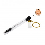 Lash Brush Keychain CARNATION PEACH