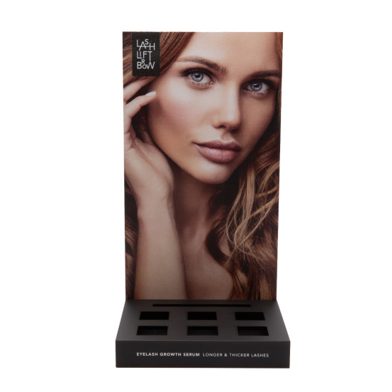 EMPTY Eyelash Growth Serum Plexi Display