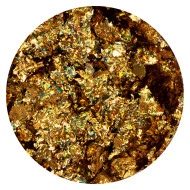 Leaf HOLOGRAM GOLD