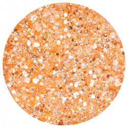 Pastel Glitter Orange