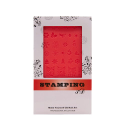 Silicone Stamping Plate GEOMETRIC 02