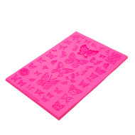 Silicone Stamping Plate BUTTERFLIES
