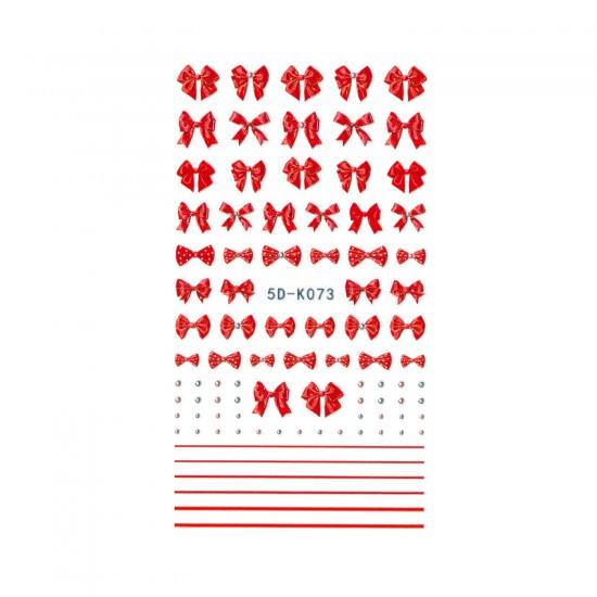 Nail Art Stickers RIBBONS