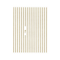 Nail Art Sticker CHAIN GOLD