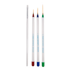 Nail Art Brushes STRIPER set of 4