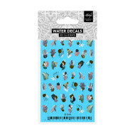 Abstract B544 3D Water Decals