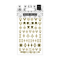 Geometric F230 GOLD Water Decals