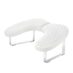 Armsteun Gebogen CHEVRON WIT