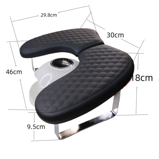 Armsteun Gebogen CHEVRON WIT