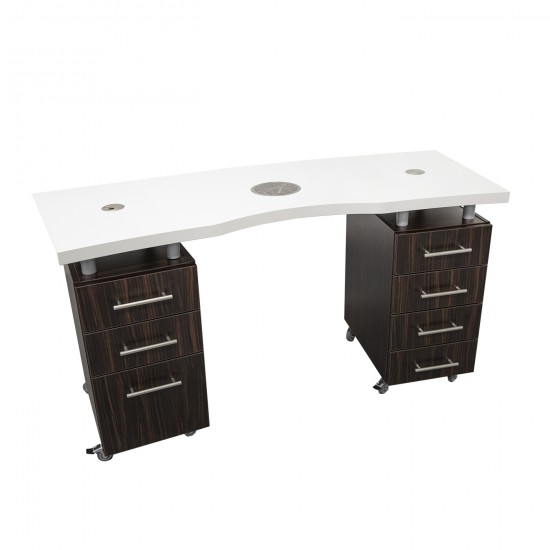 Manicure Tafel Icy White Makassar 160cm